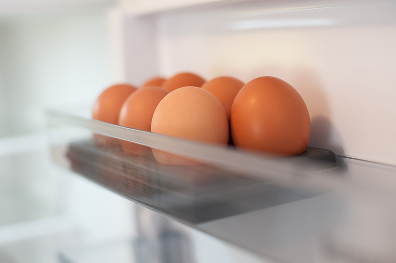 卵,特写,容器,冰箱,鸡肉,寒冷,清新,冰柜,烹调