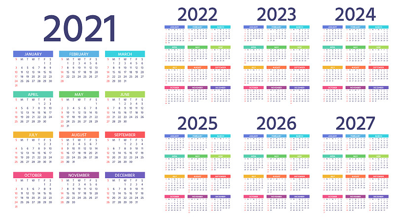 开端,星期,肖像,星期日,日历,极简构图,2021,2025,2023年,口袋
