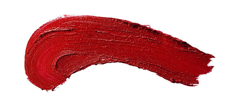 白色,闪亮的,红色的口红,玷污的,织品样本,分离着色,背景分离,热情,女性特质,嘴唇