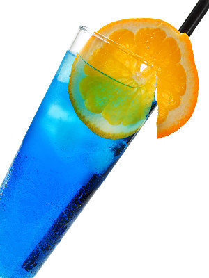 蓝色橙皮酒