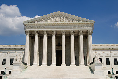 华盛顿特区的美国最高法院。