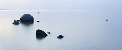 岩石海岸线