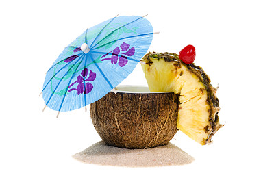 热带椰子喝
