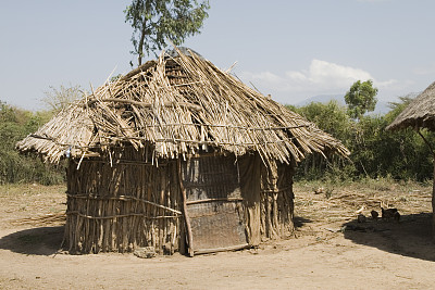 埃塞俄比亚的非洲小屋