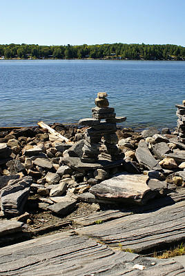 北部Inukshuk