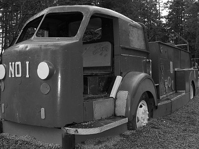 旧一号消防车