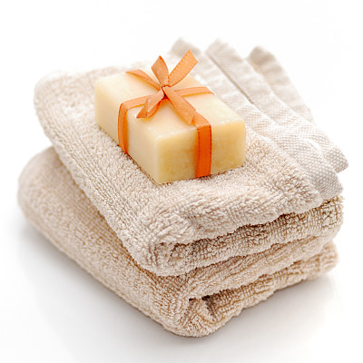 浴巾和肥皂