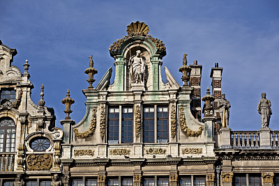 Grand place Brussels细节