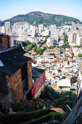 里约热内卢的贫穷和富裕地区
