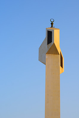 沙特阿拉伯吉达的宣礼塔