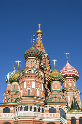 圣巴西尔大教堂，俄罗斯莫斯科红场