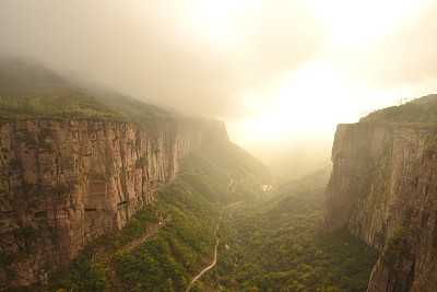 中国太行山峡谷