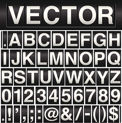 字体