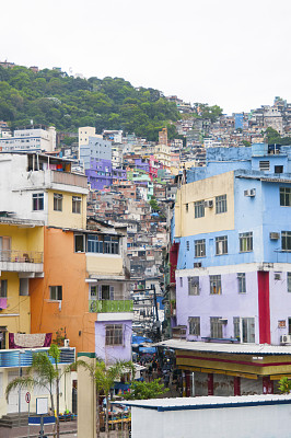 Rocinha favela，里约热内卢最大的贫民窟