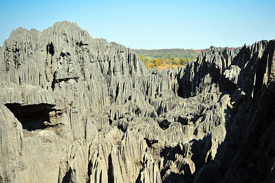 马达加斯加的Tsingy de Bemaraha