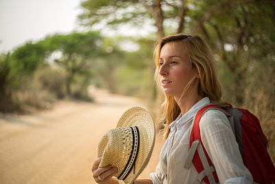 独立的女人旅行