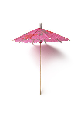 方:鸡尾酒雨伞