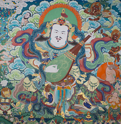 西藏古刹唐卡(文物)