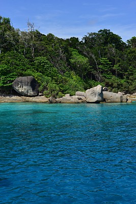 Similan群岛,泰国。