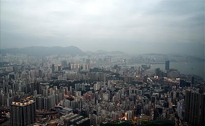 九龙城市景观，香港