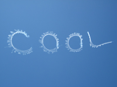 空中书写——一个单词“Cool”