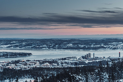 瑞典Norrland的Sundsvall市
