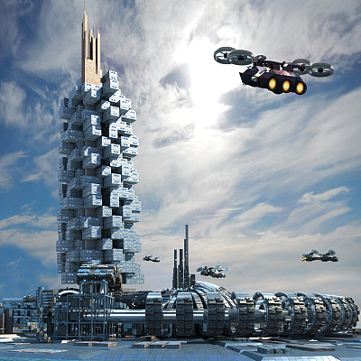 未来的城市建筑