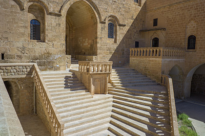土耳其马尔丁的Deyr ul-Zafaran修道院建筑