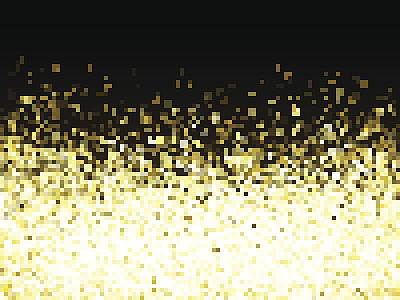 矢量黄金闪烁粒子与闪耀的星星纹理。