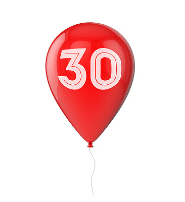 30岁生日气球
