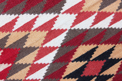 纳瓦霍毛毯地毯织物设计