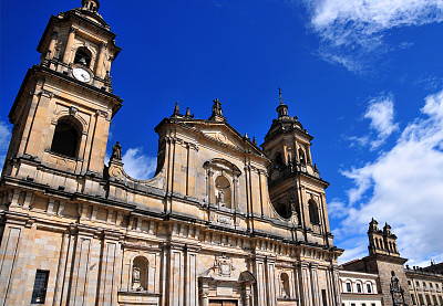 Bogot吗?哥伦比亚:大教堂和萨格里奥礼拜堂