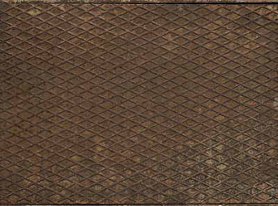 棕色金属地板纹理