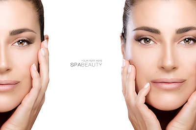 美容养颜套图蜂蜜套图手绘卡通人物练瑜伽原创素材健身瑜伽运动套图