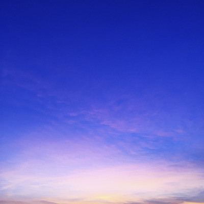 天空美丽的日出