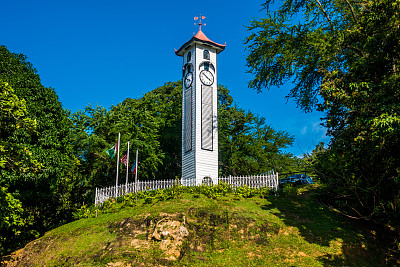 马来西亚Kinabalu市Atkinson Clock Tower
