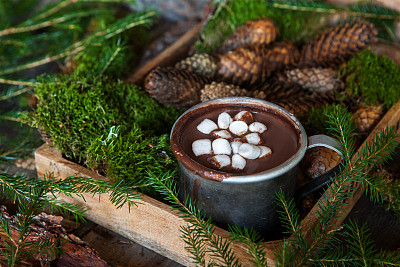 热巧克力与圣诞节