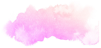 抽象的粉色水彩背景。