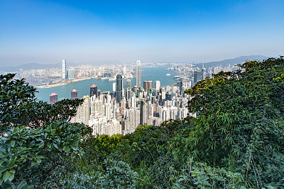 香港的天际线