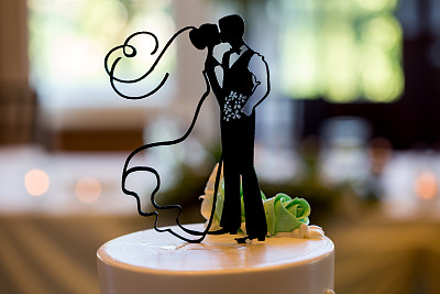 婚礼蛋糕雕像