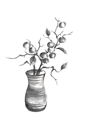 水墨花瓶图片大全 水墨花瓶设计素材 水墨花瓶模板下载 水墨花瓶图库 昵图网soso Nipic Com