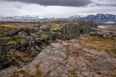 冰岛的Thingvellir国家公园