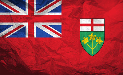 安大略省的旗帜