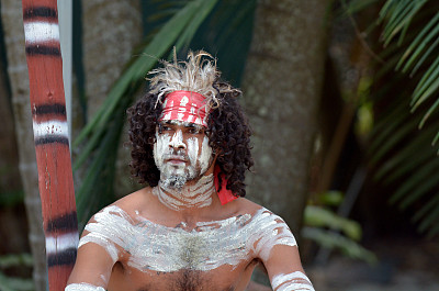 澳大利亚昆士兰的土著文化表演