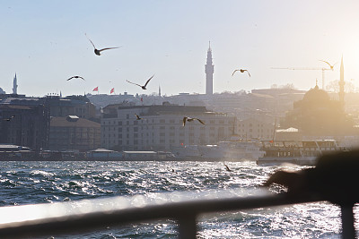渡轮,伊斯坦布尔,土耳其