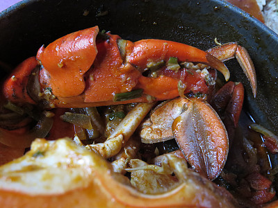 澳门的葡萄牙咖喱蟹