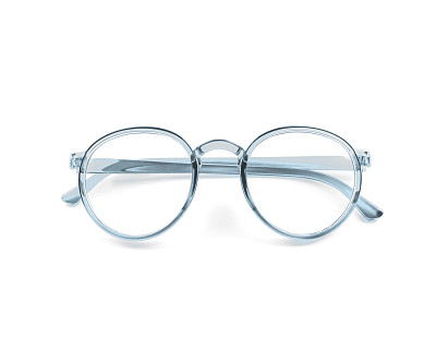 古董眼镜孤立在白色