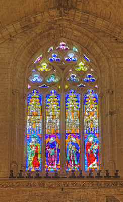 塞维利亚大教堂彩色玻璃窗