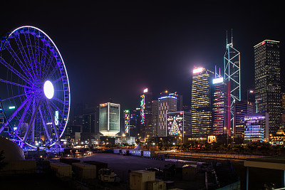 香港中环的摩天轮