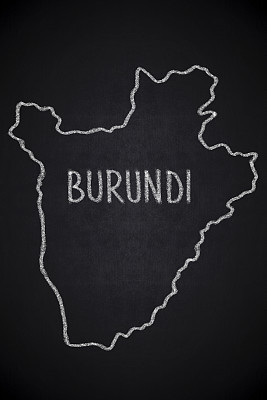 非洲布隆迪地图